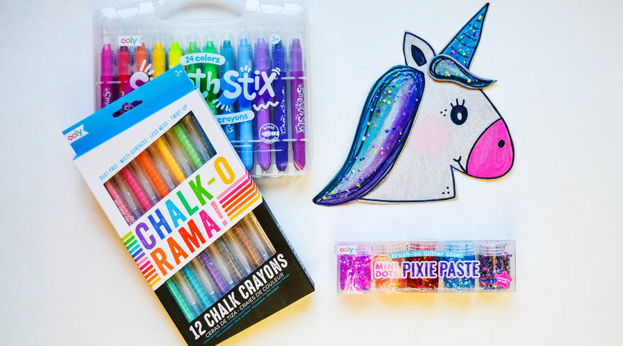 DIY unicorn craft with OOLY supplies