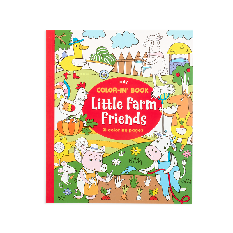 Little Farm Coloring Book Ooly