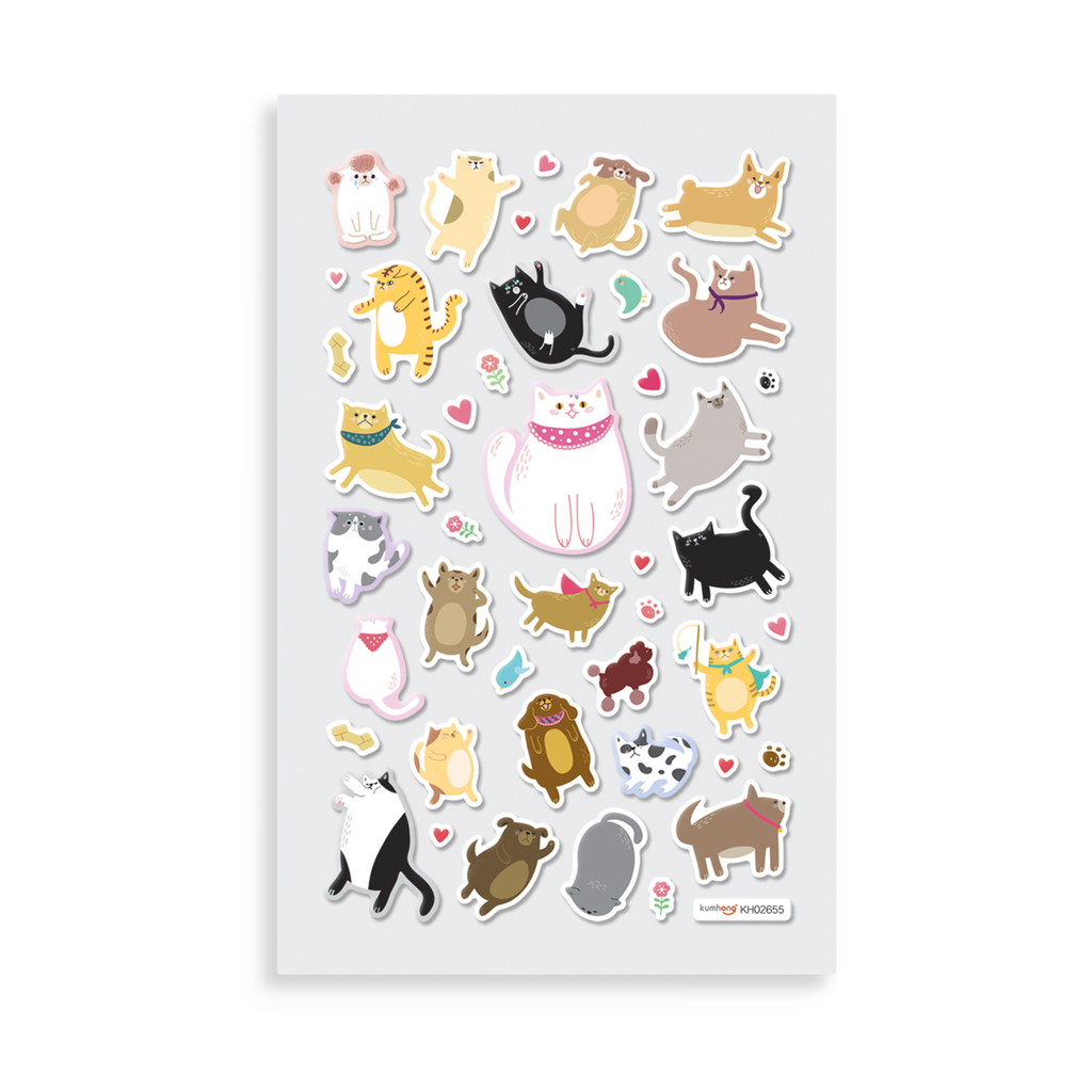 Itsy Bitsy Super Cute Stickers Puffy Pets - OOLY