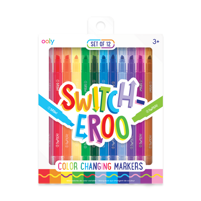 OOLY Image of Switch-Eroo Color Changing Markers in new packaging