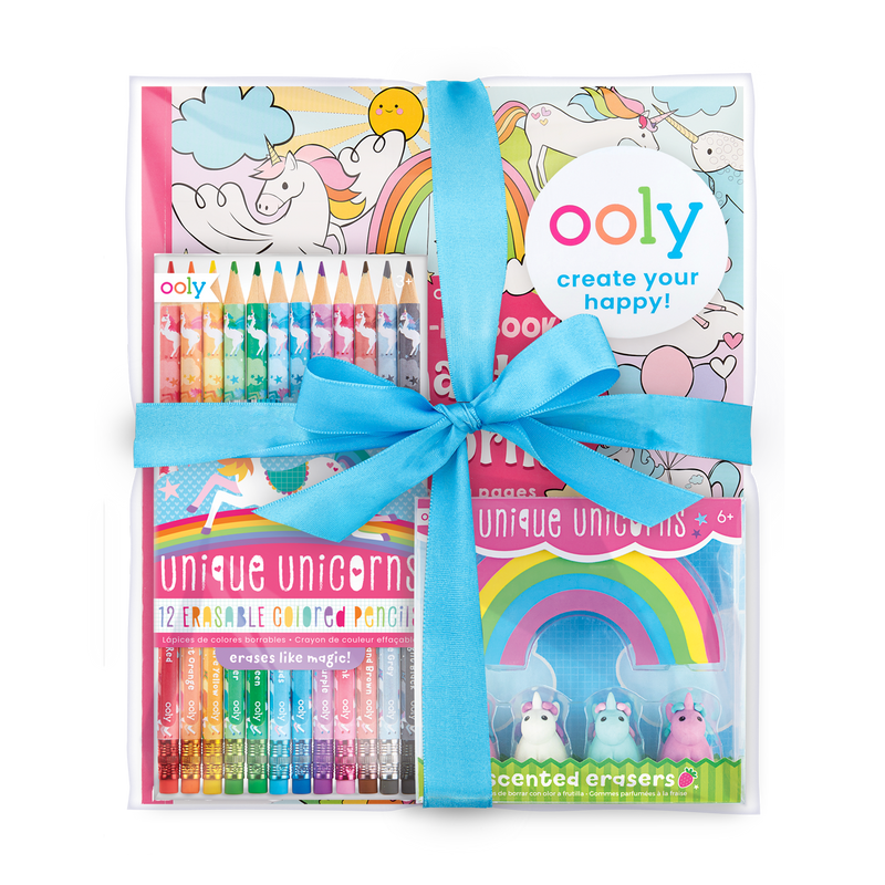 Download Unique Unicorn Erasable Coloring Giftables Pack Ooly