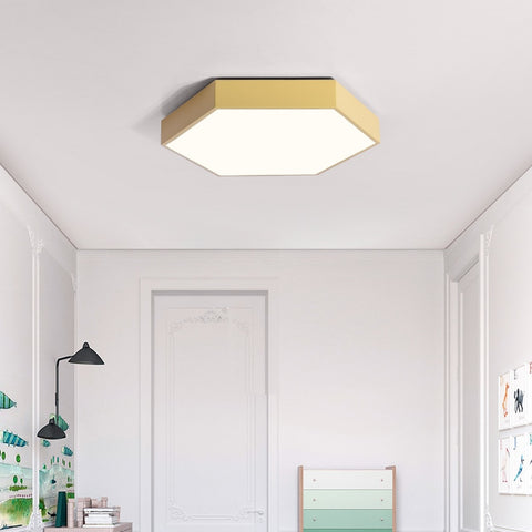 Ulti Modern Led Hexagon Ceiling Light