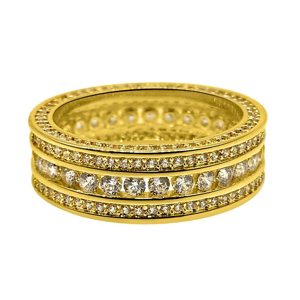 Gold Hip Hop RIngs - ugleam