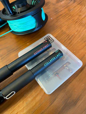 Collapsible rod improve