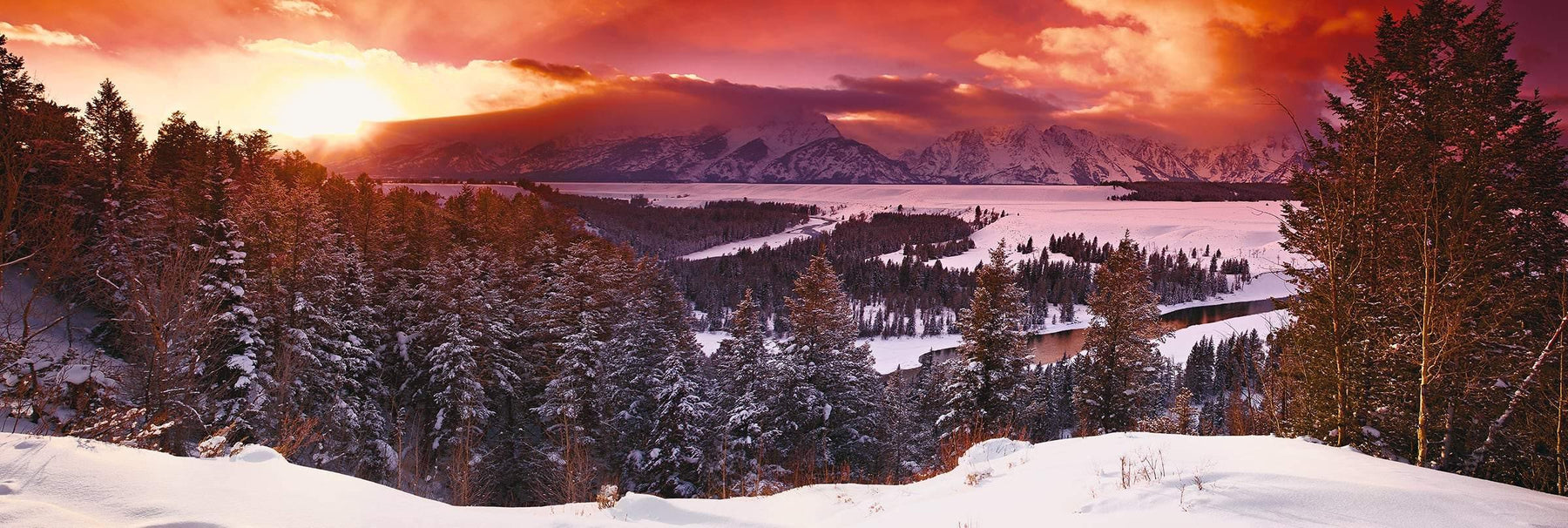 Mountain Glow. Fine Art Photograph by Peter Lik.