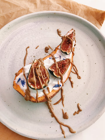 Sweet Potato Toast with Almond Butter