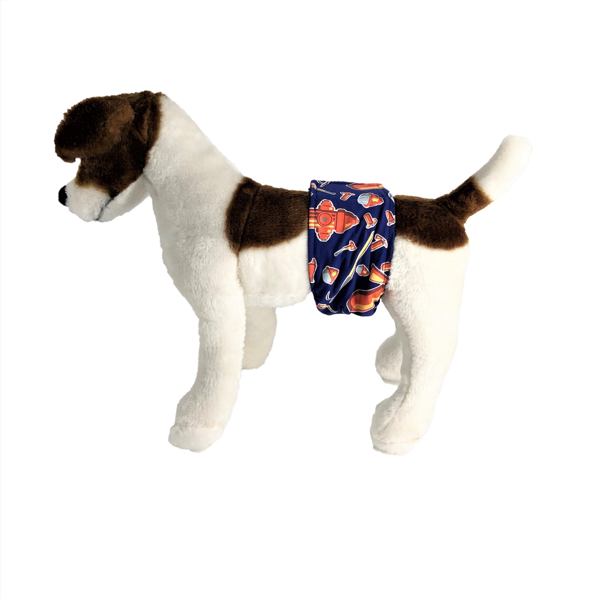 Pack - 2pcs Washable Male Dog Diapers Belly Band Wrap Cotton
