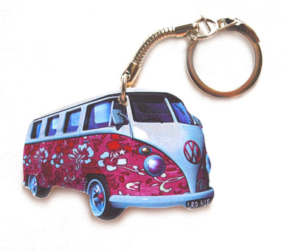 vw campervan keyring