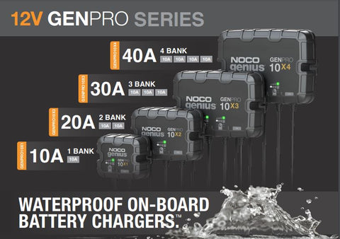 NOCO Genius GENPRO10X1 1-Bank 10 Amp On-Board Charger