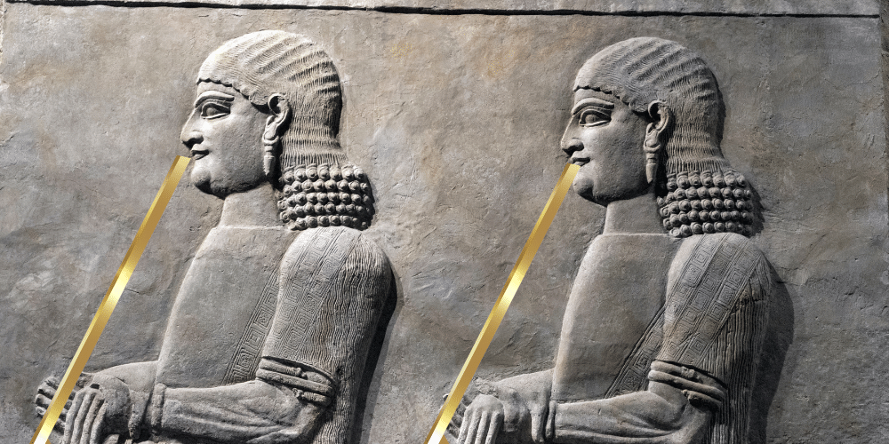 the evolution of the drinking straw, ancient 