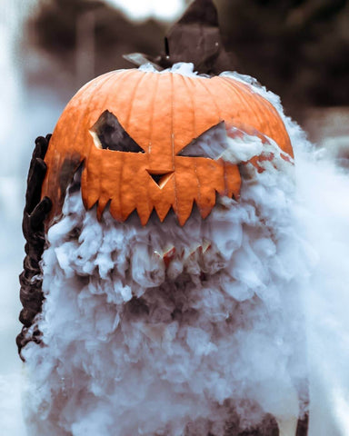 Pumpkin Smoke Bomb Photo