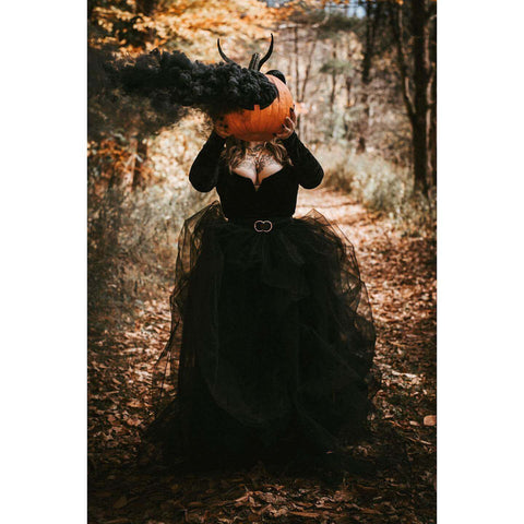 pumpkin head photoshoot trend