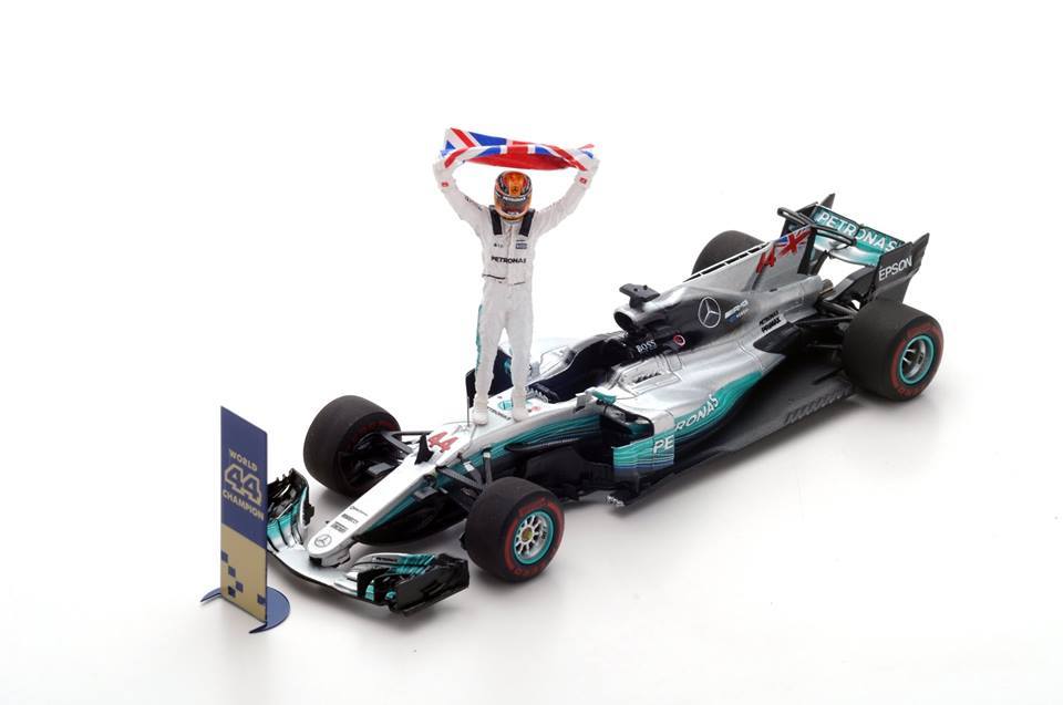 Mercedes Petronas Lewis Hamilton World Champion Scale Junkies