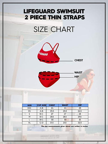 Women's Lifeguard Swimsuit Sizes: Find the perfect fit