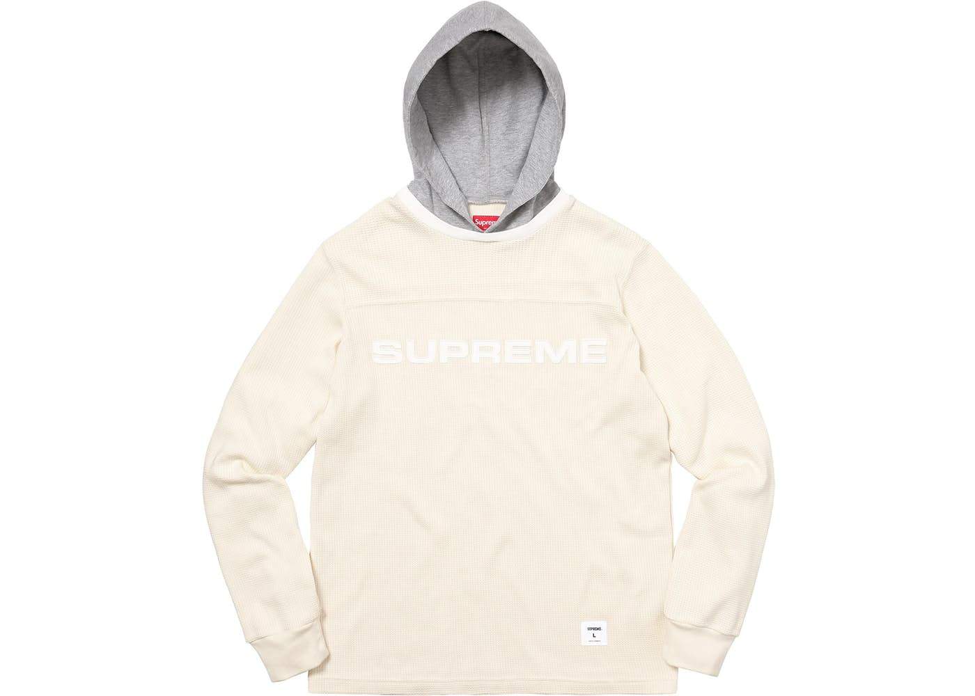 supreme hooded waffle ringer