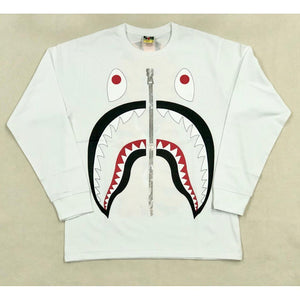 bape long sleeve shark