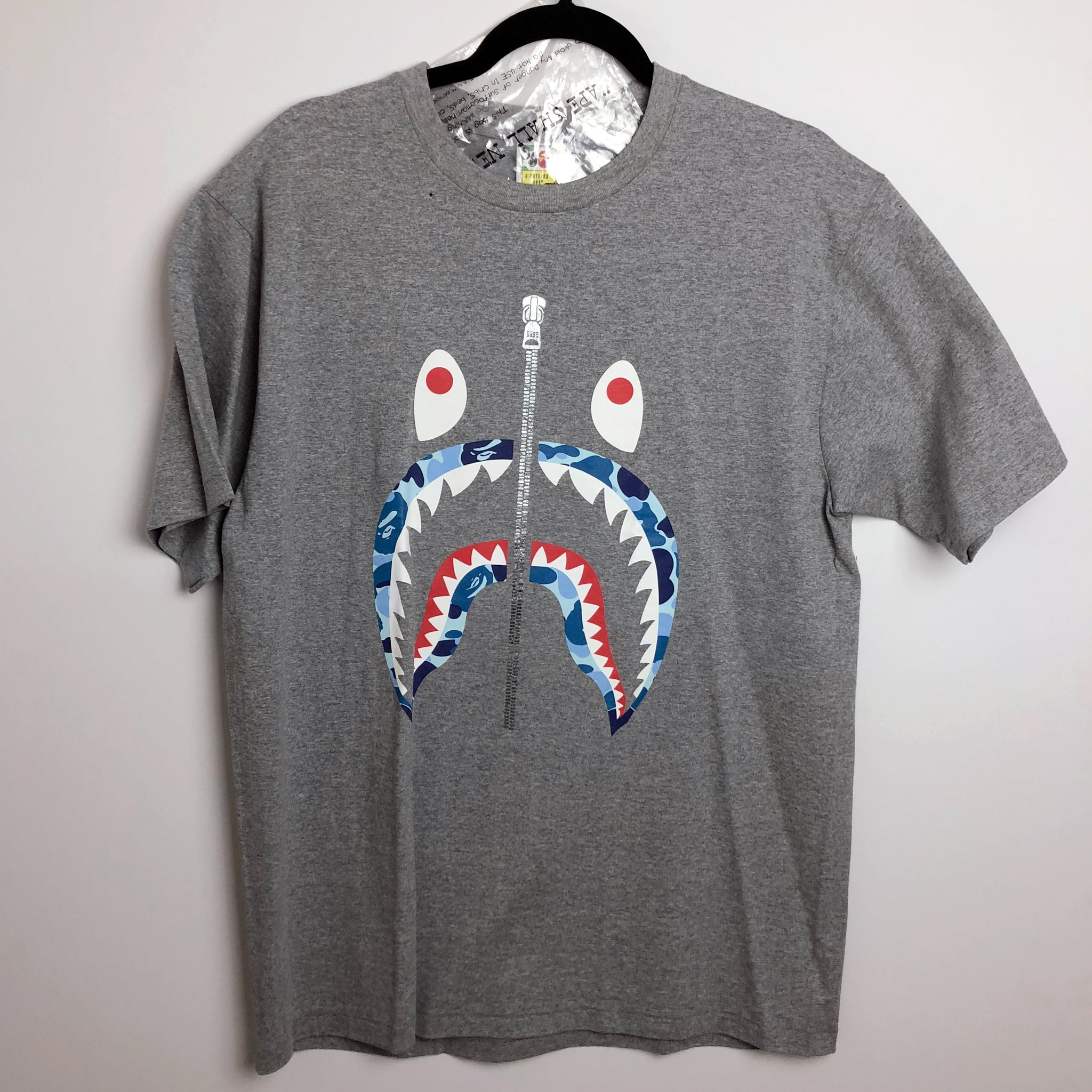 bape shark grey