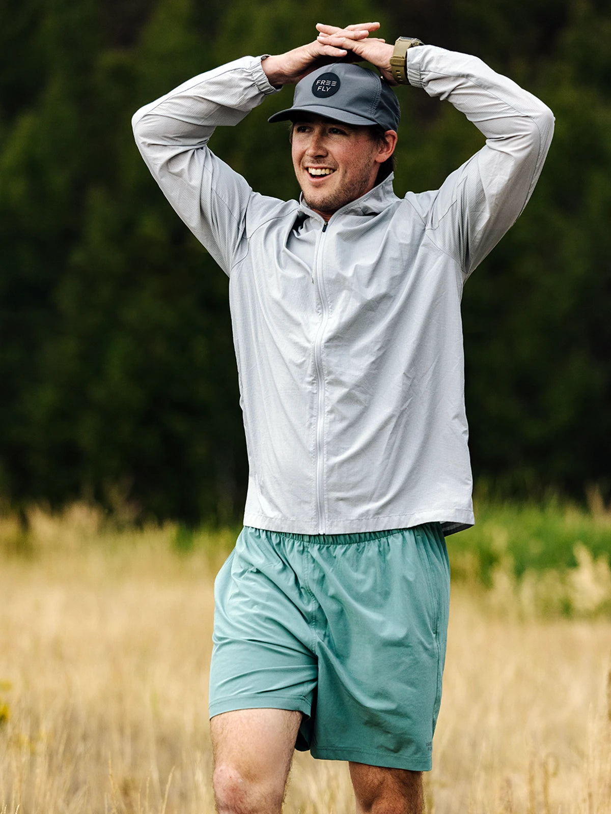 Men's Breeze Short – 6" - Cement