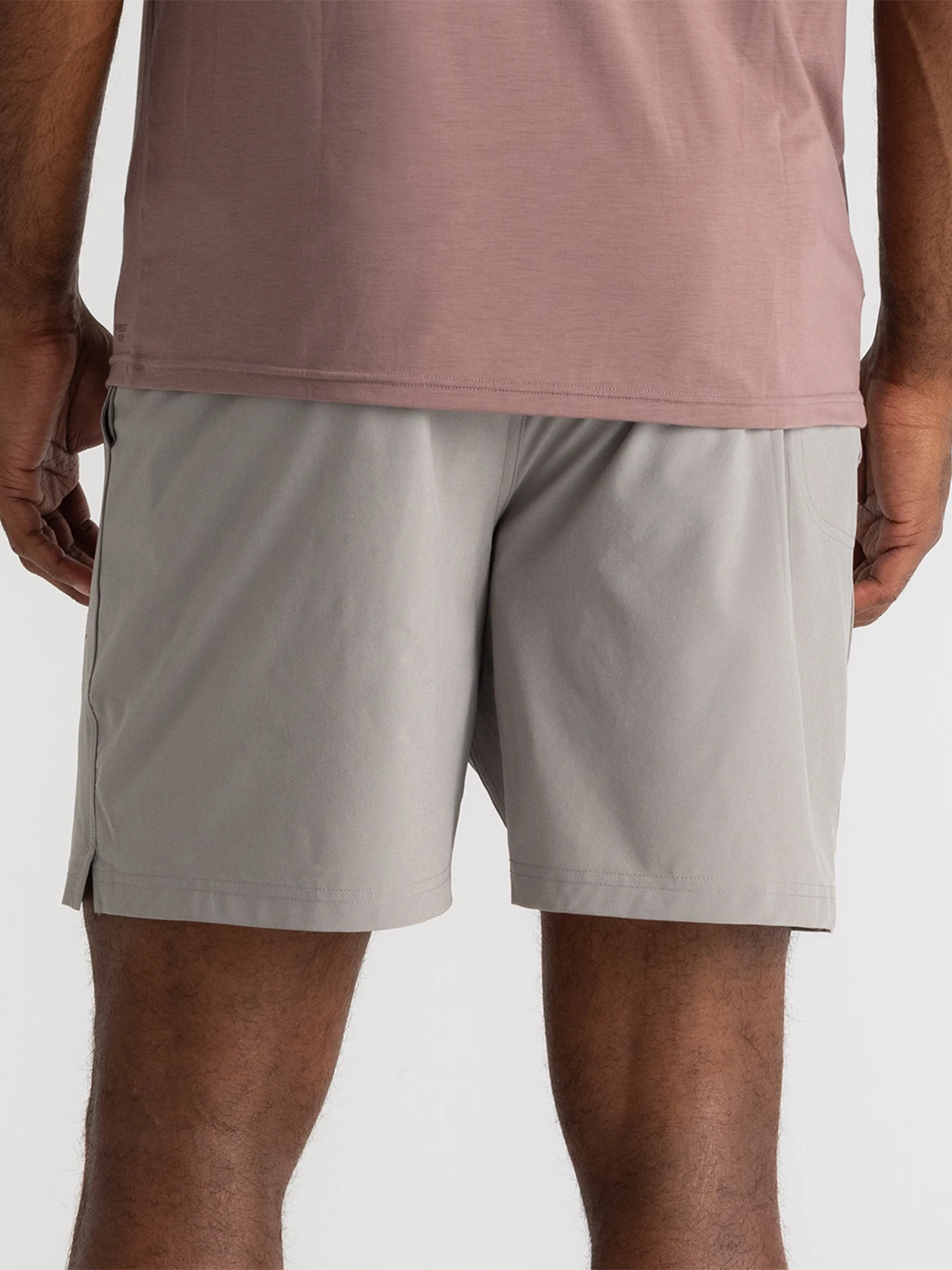 Men's Bamboo-Lined Active Breeze Short – 7" - Cement