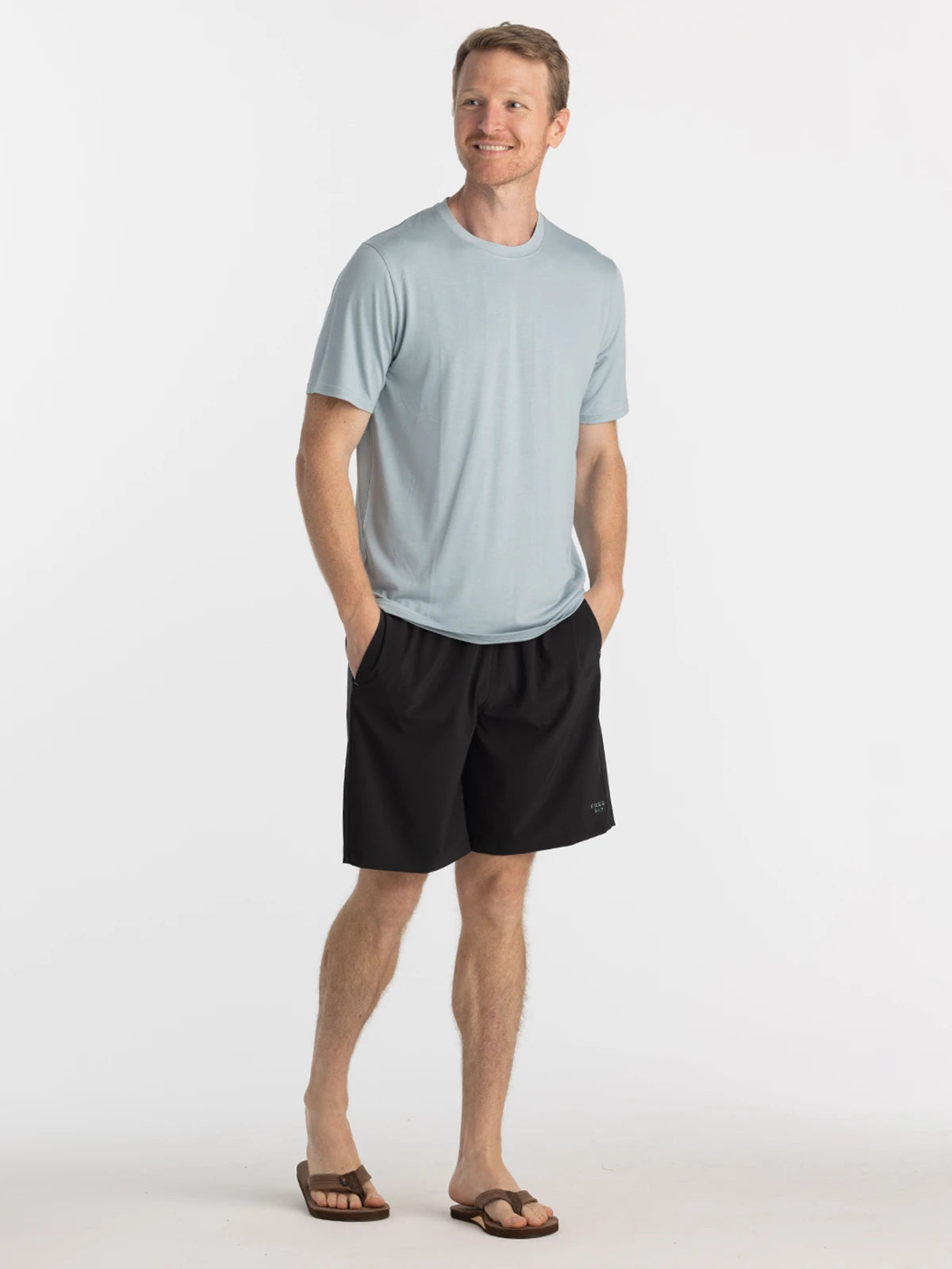 Men's Breeze Short – 8" - Black
