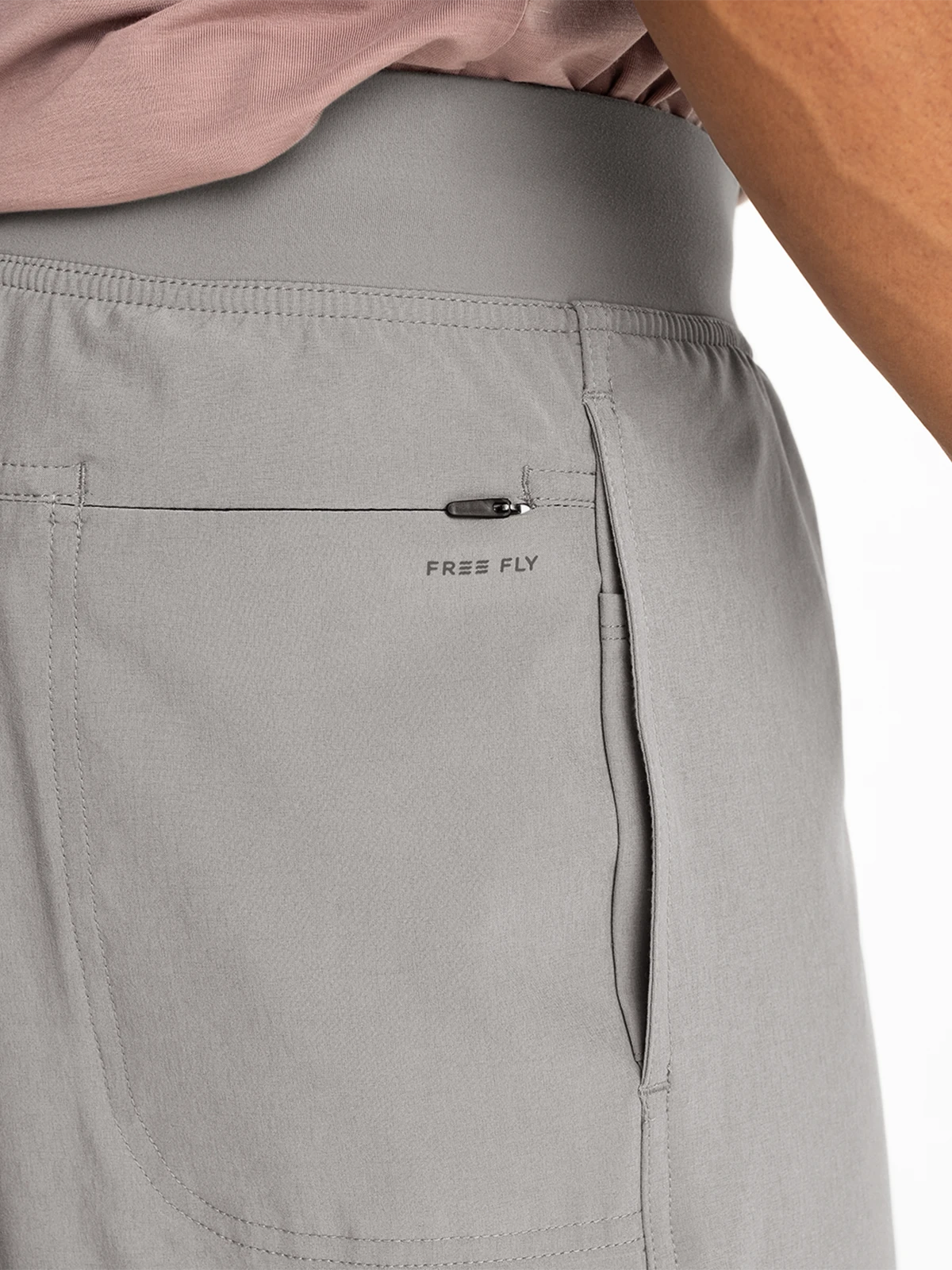 Men's Bamboo-Lined Active Breeze Short – 5.5" - Cement