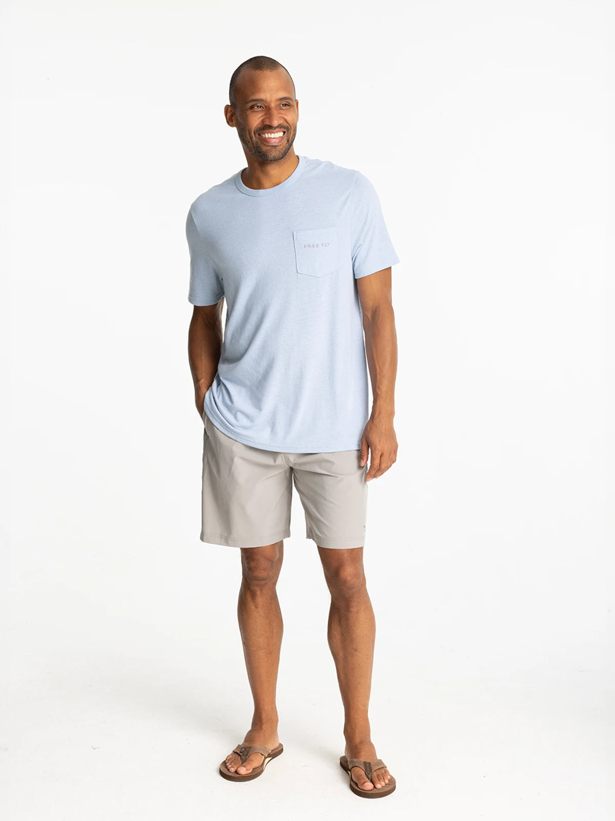 Men's Breeze Short – 8" - Cement