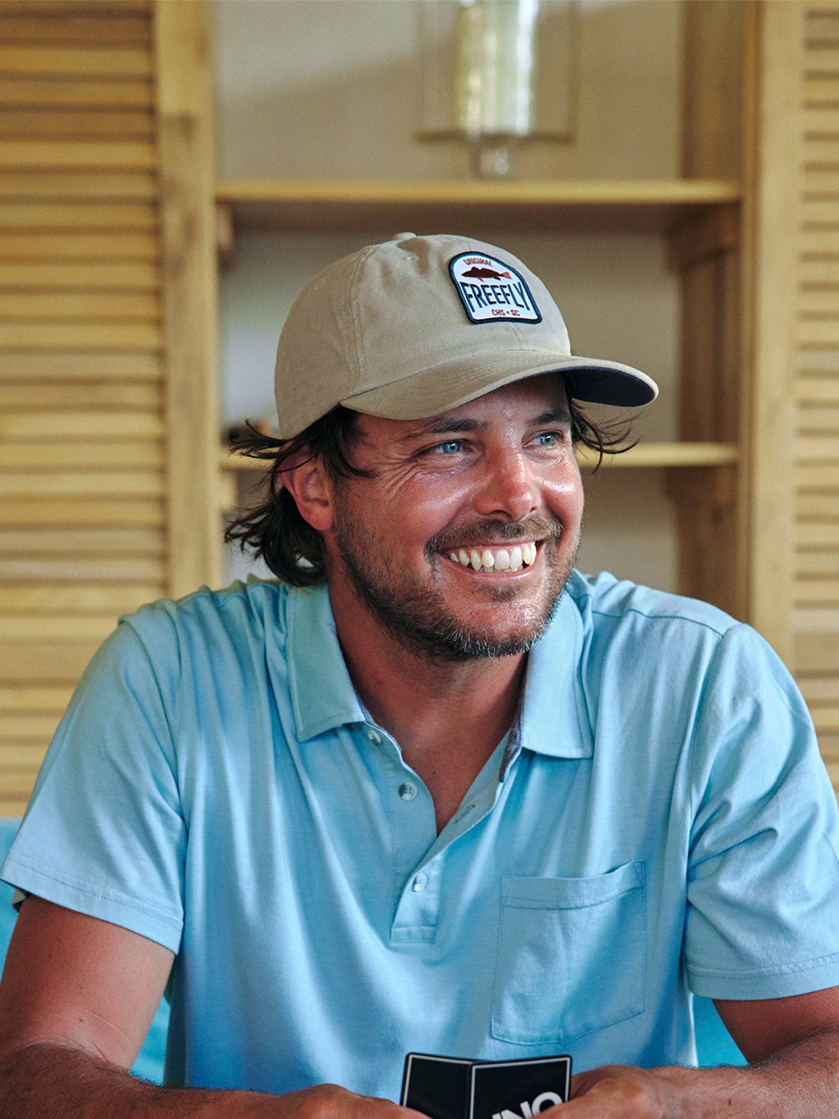 Men's Bamboo Heritage Polo - Heather Flint
