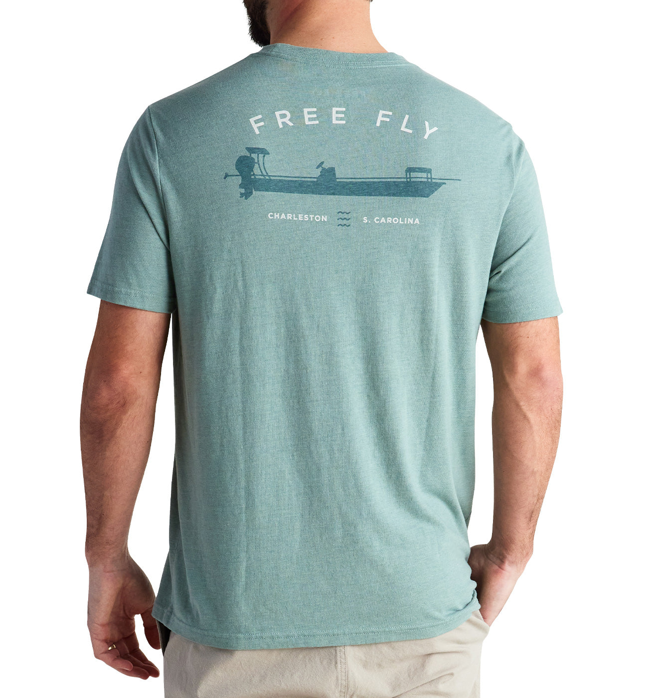 Green Lowcountry Skiff Tee – Free Fly Apparel