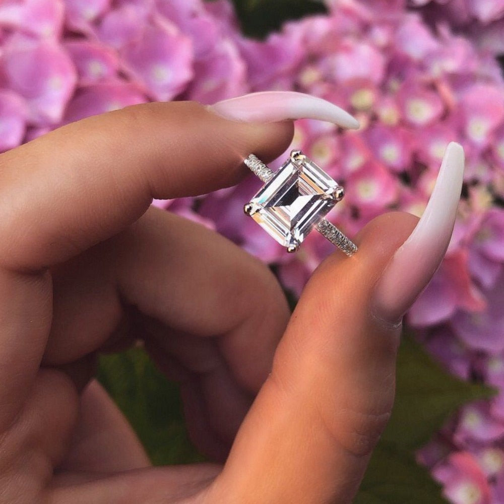 "Classic Emerald Cut"