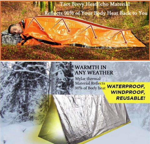 Certified Cruiser Emergency Ultralight Sleeping bag tent