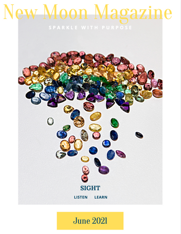 Rainbow Gemstones Precious Hammer New Moon Magazine June 2021