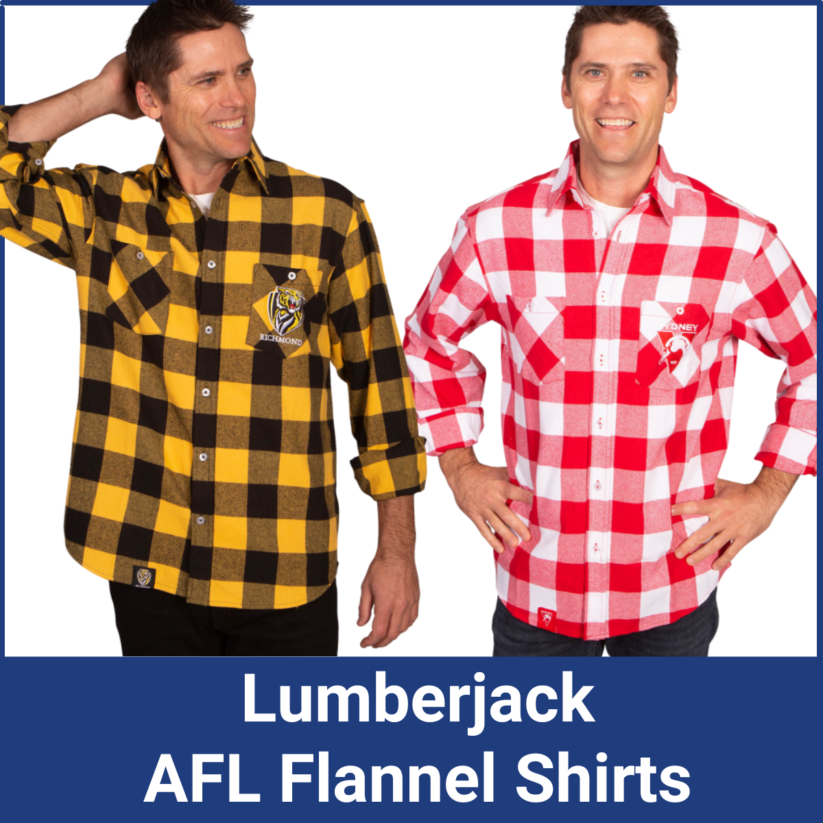 AFL Carlton 'Lumberjack' Flannel Shirt