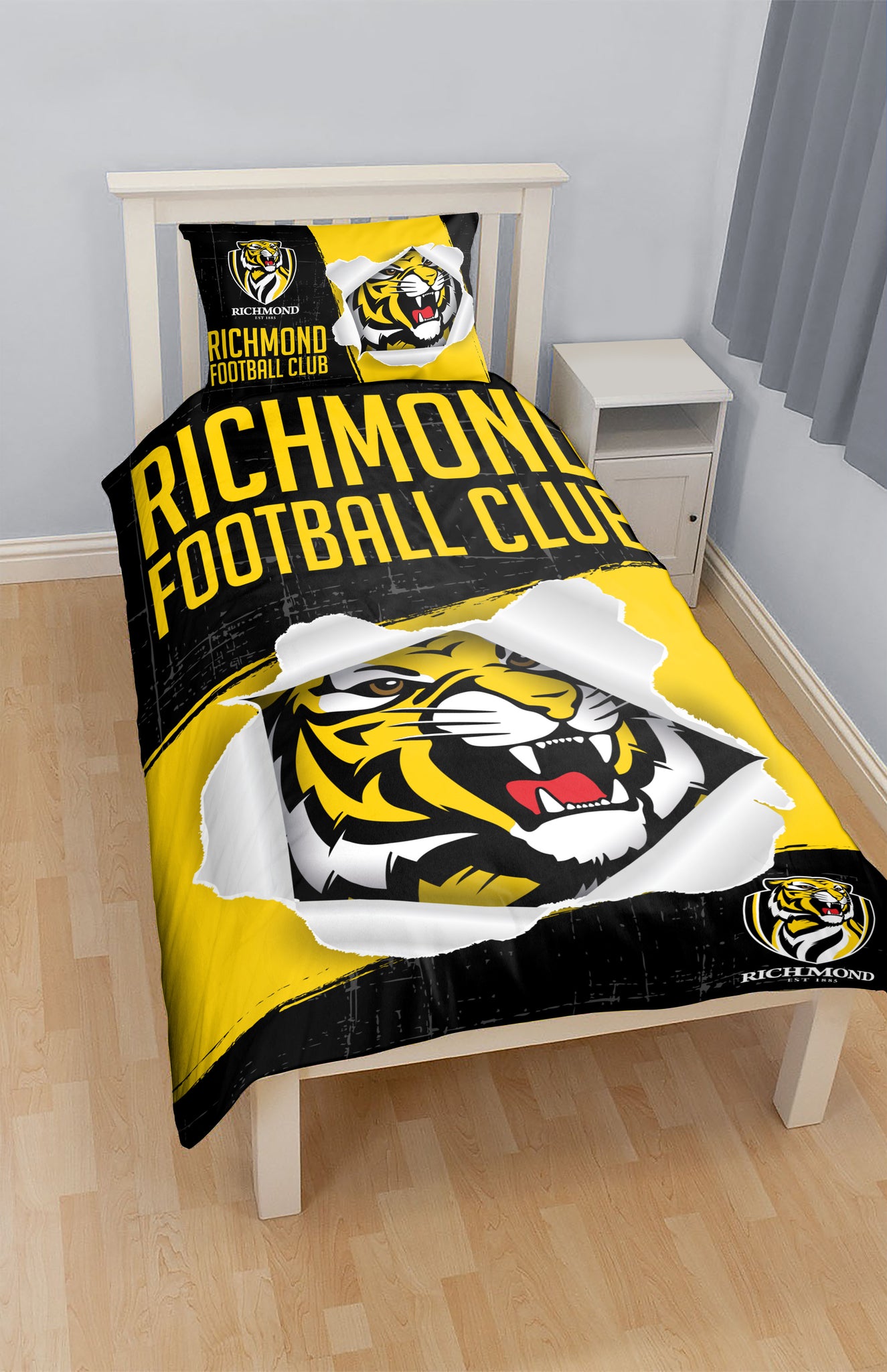 richmond football club doona cover