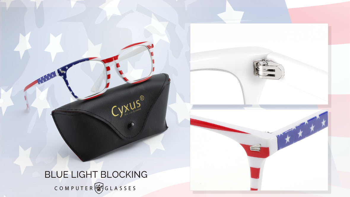 cyxus usa flag 8082 computer glasses