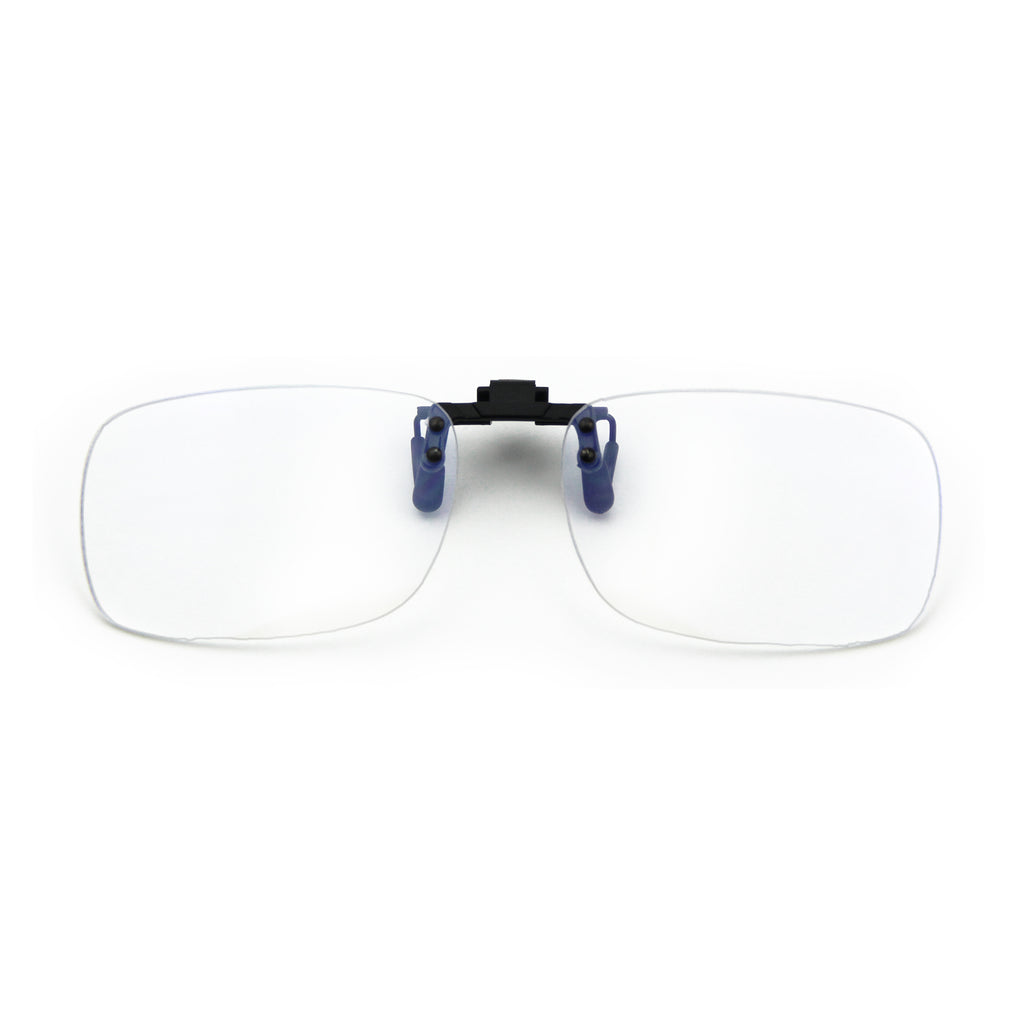 blue light blocking clip on glasses
