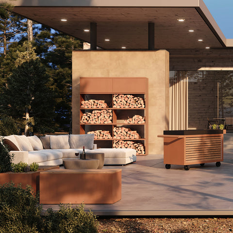 OFYR corten steel storage