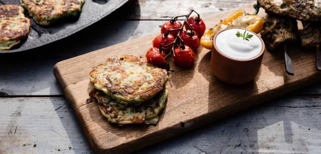 Zucchini Fritters | Our 12 Favourite Ooni Recipes | Outdoor Concepts NZ