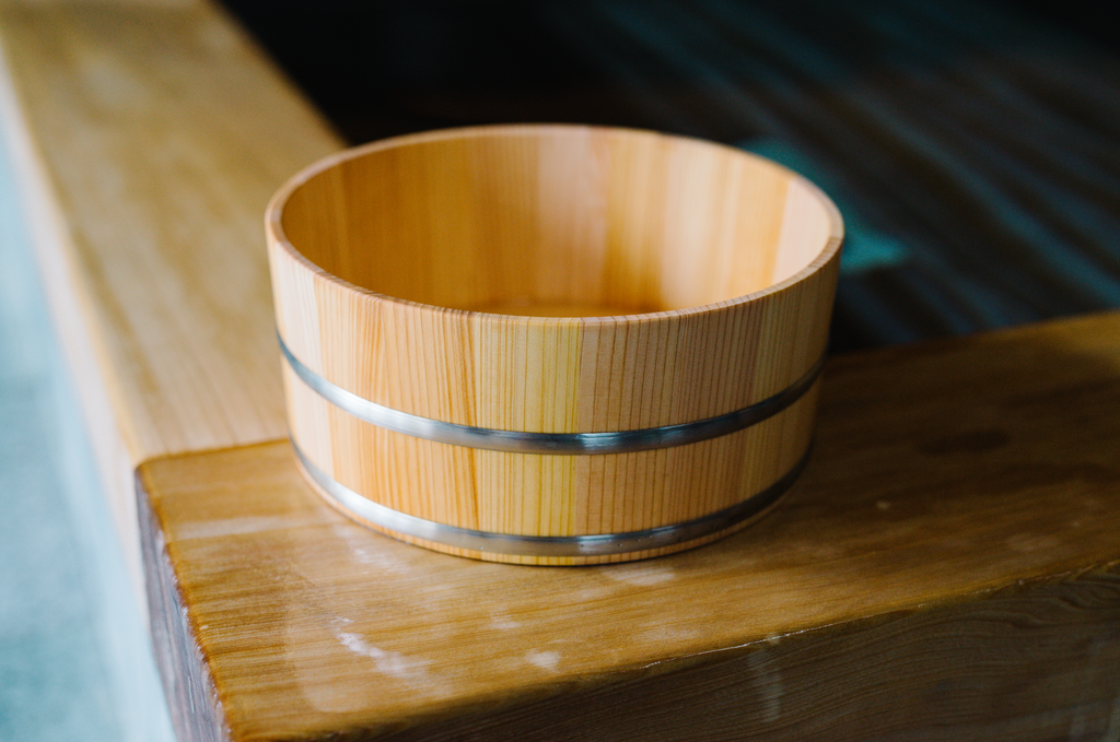 Hinoki Stainless Steel Bath Bucket