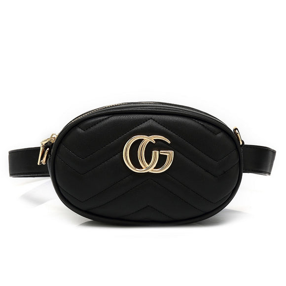 black gucci inspired belt