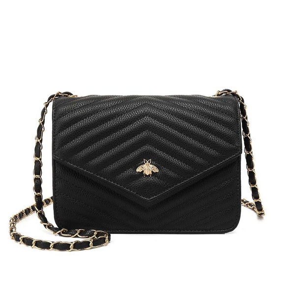 Brenda Bee Gucci Inspired Bag - Black 