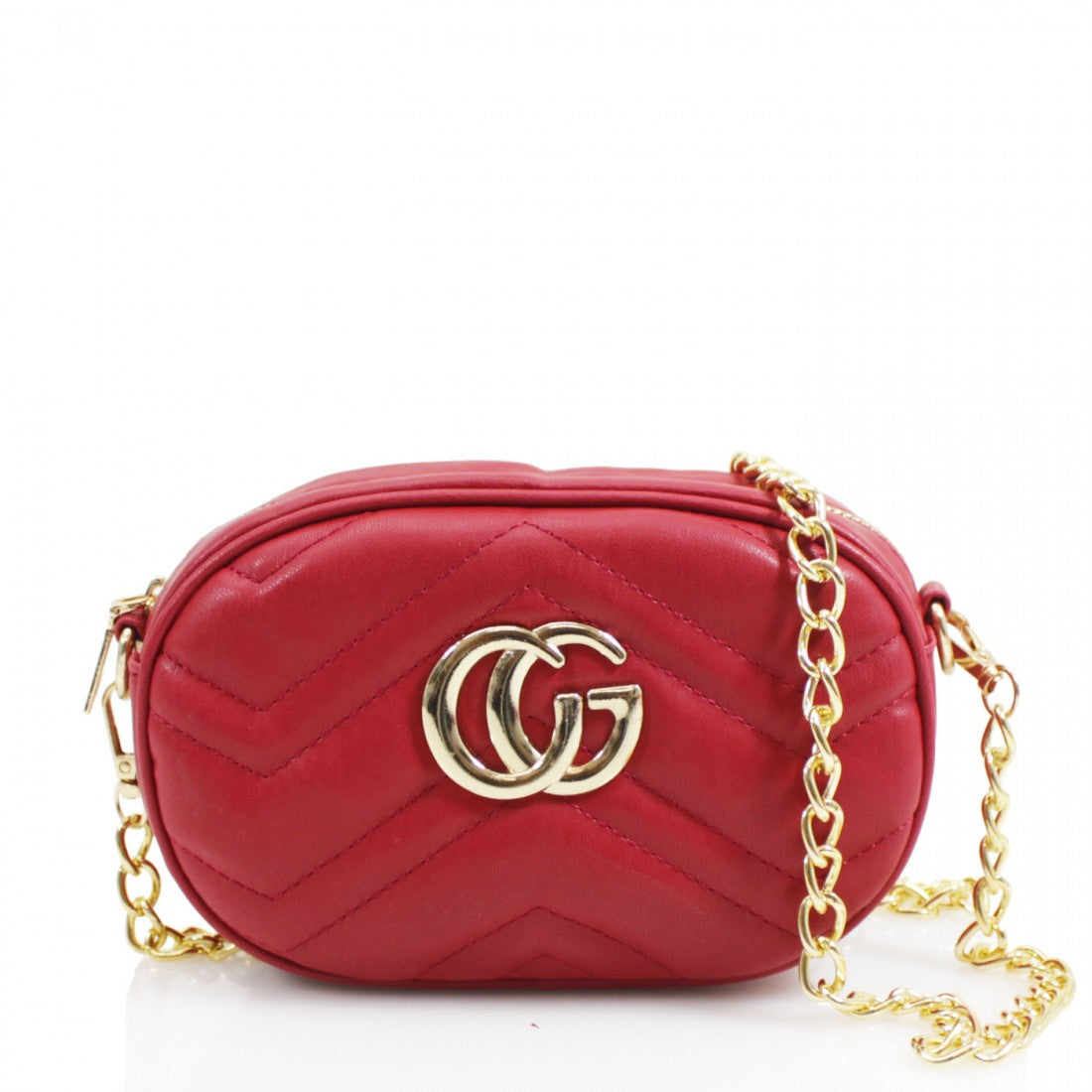 Jaida Small Gucci Inspired Belt Bag / Crossbody - Red – Style Of Beyond