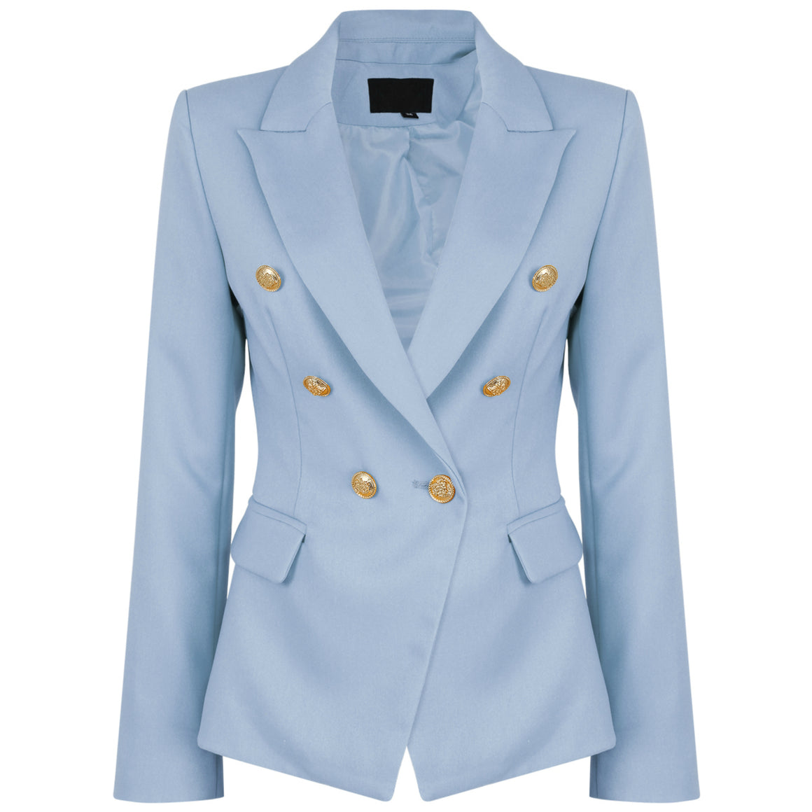 Victoria Balmain Inspired Tailored Blazer - Blue – Style Of Beyond