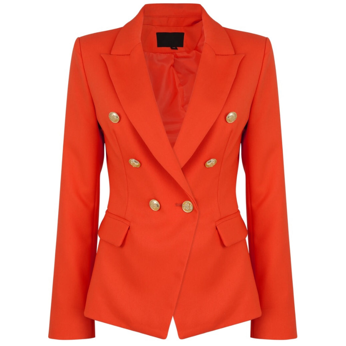 Victoria Balmain Inspired Tailored Blazer - Coral – Style Of Beyond