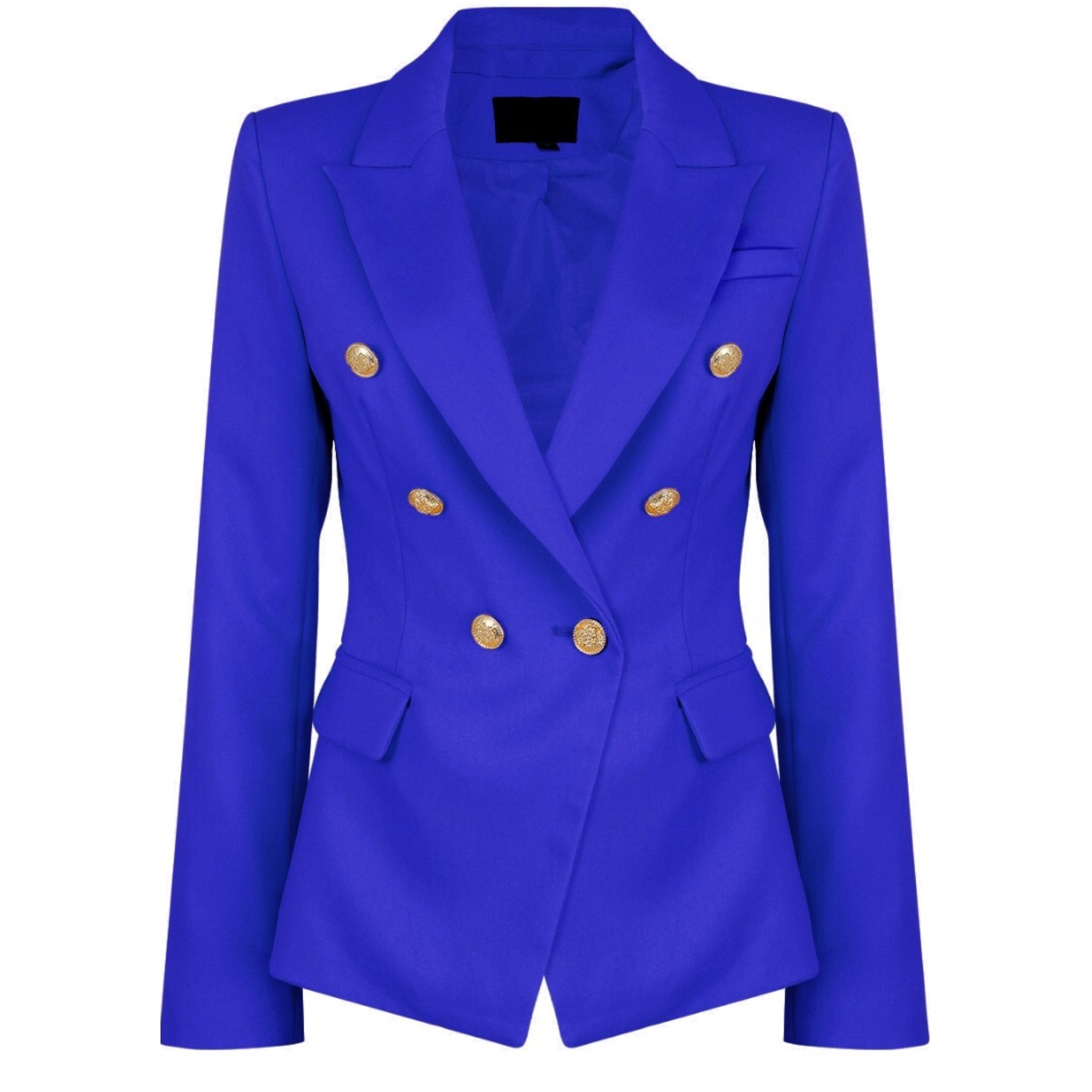 Victoria Balmain Inspired Tailored Blazer - Royal Blue – Style Of Beyond