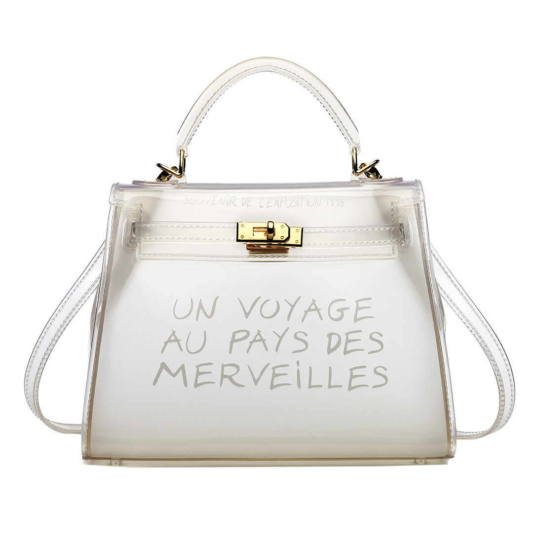 hermes transparent bag price