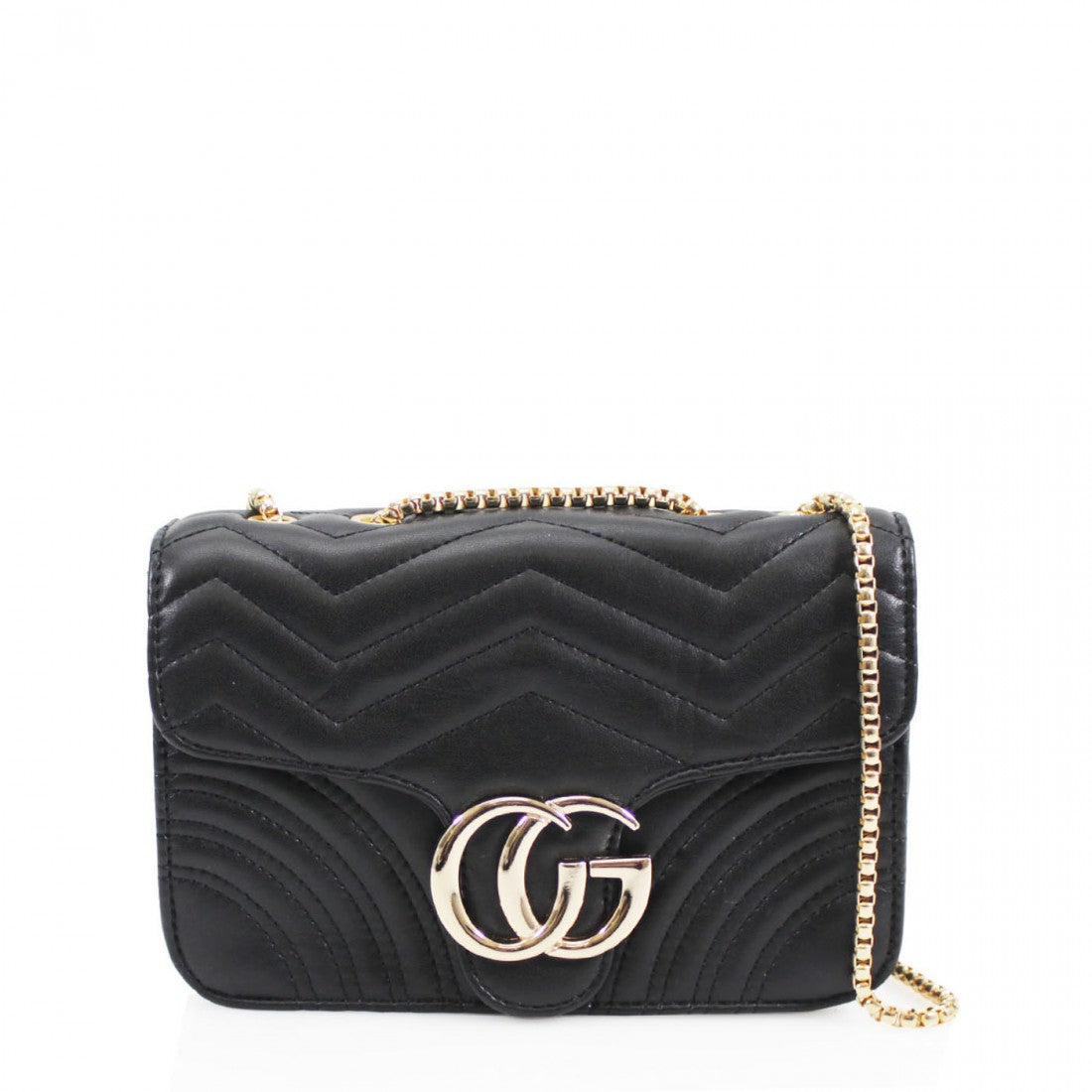 Talia Crossbody Gucci Inspired Marmont Bag - Black – Style Of Beyond