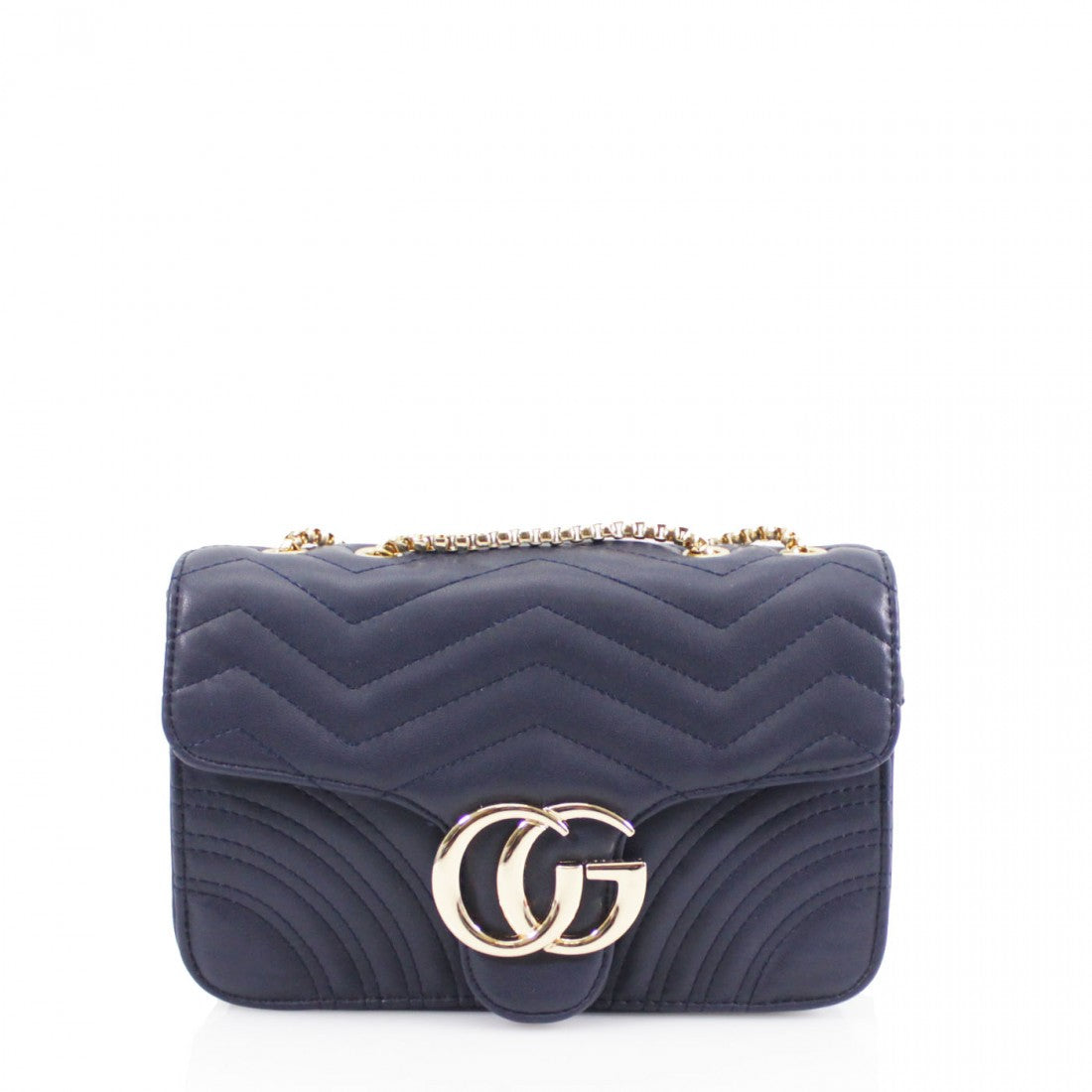 Talia Crossbody Gucci Inspired Marmont Bag - Navy – Style Of Beyond