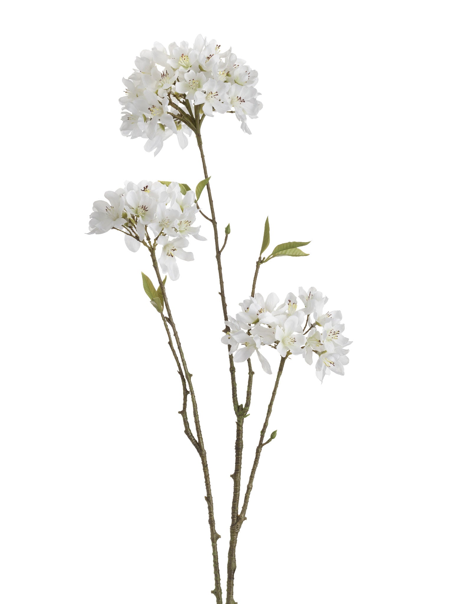 Faux White Blossom Stem | Hudson Home