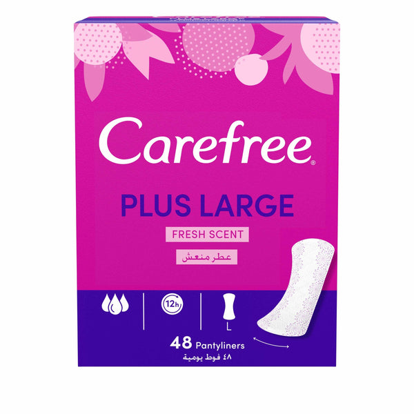 Carefree Large 48's FRESH SCENT