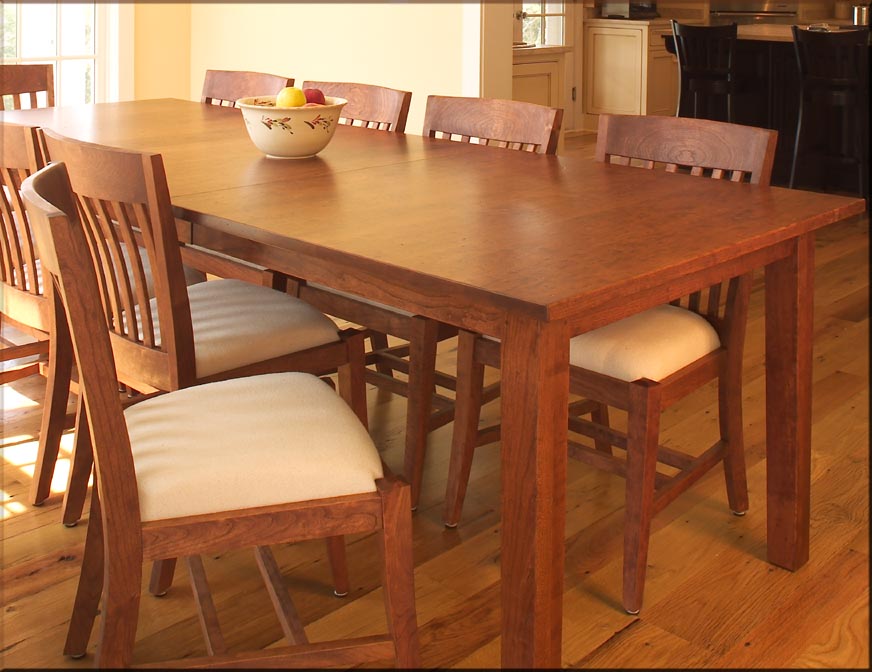 large cherry dining table